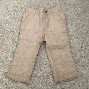 Baby boys linen pants